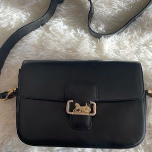 Authentic vintage Celine horse carriage box bag